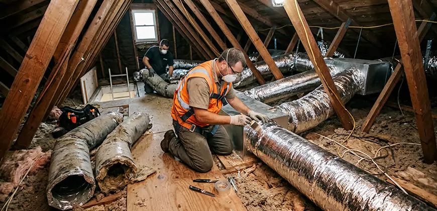 AC Duct Replacement in Waxhaw