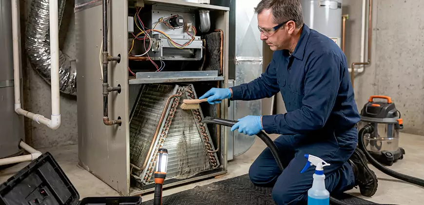 Furnace Coil Cleaning in Waxhaw