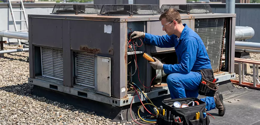 Package Unit Maintenance in Waxhaw