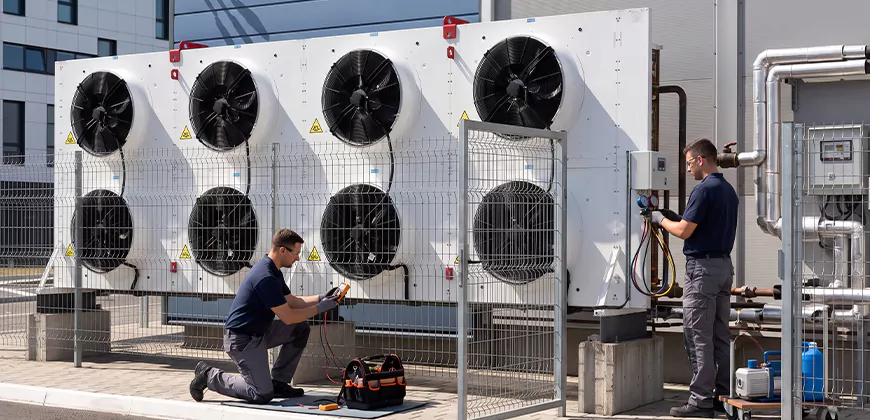 Commercial Chiller Systems in Waxhaw