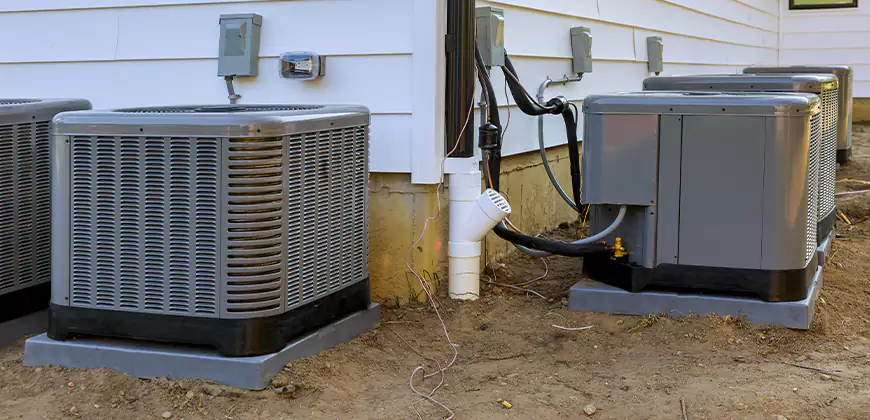 Central Air Condenser Setup in Waxhaw